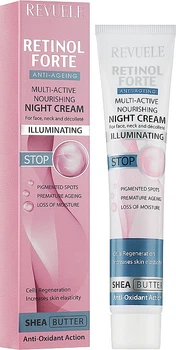 Мультиактивний живильний нічний крем для обличчя Revuele Retinol Forte Multi-Active Nourishing Night Cream 50 мл (5060565100442)