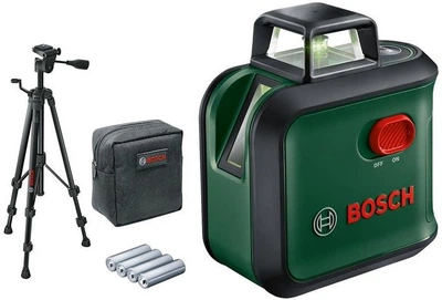 Нівелір лазерний Bosch UniversalLevel 360 Set +TT150 і скроня, діапазон ±4°,±0.4 мм на 30 м до 24 м, 0.56 кг