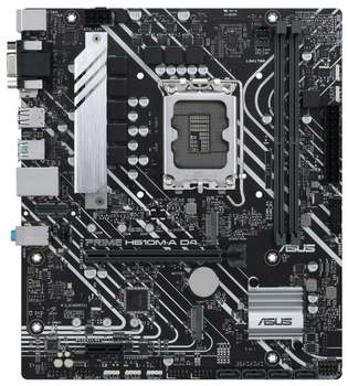 ASUS Материнcкая плата ASUS PRIME_H610M-AD4 s1700 H610 2xDDR4 M.2 HDMI-DP-VGA mATX