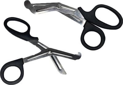 Парамедицинские ножницы Rhino Trauma Scissor 16.5 см Черные (7772227778787)