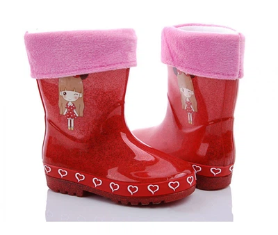 Резиновые сапоги для девочек BBT Kids M1588/27 Красный 27