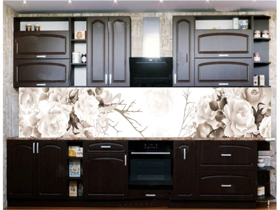 Кухонный фартук Скинали Розы 60х250 см (191)