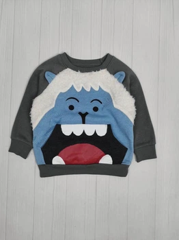 Толстовка на мальчика Old Navy 86 см на 18 месяцев серая арт 3238