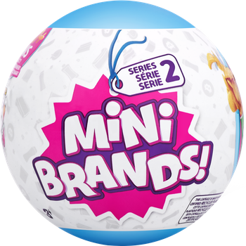 Ігровий набір Zuru Mini Brands Supermarket Фігурки-сюрприз у кулі 1 шт (77289GQ2)
