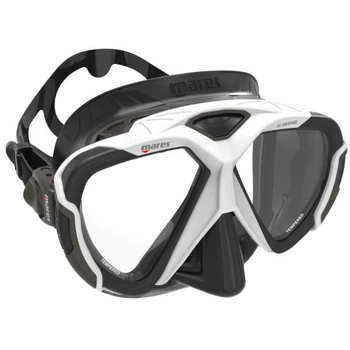 Маска для дайвінгу Mares X-Wire чорно-біла, (411068.EBWHGBK)