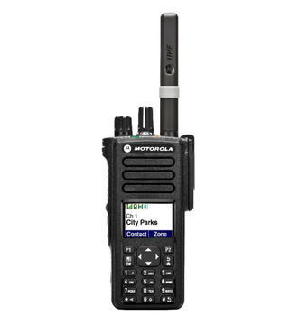 Рация портативная цифро-аналоговая Motorola DP4800 VHF 136-174 МГц 5 Вт 1000 каналов водонепроницаемая