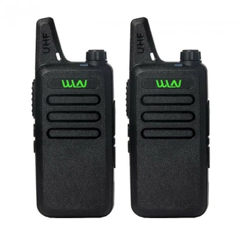 Комплект 2 шт Рация портативная миниатюрная WLN KD-C1 2 Вт 1000 мАч до 5 км