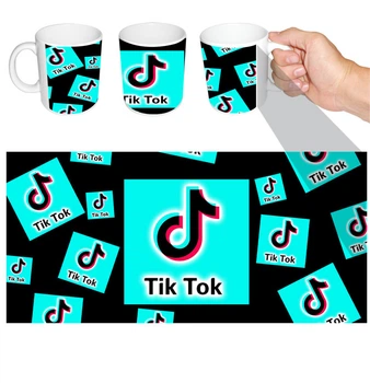 Чашка біла Тік Ток (z0112)
