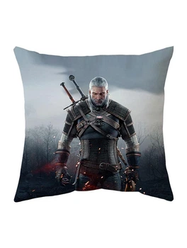 Подушка Ведьмак The Witcher двухсторонняя 40х40 см (p0096)