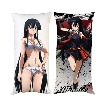 Подушка аніме Вбивця Акаме Akame Ga Kill двостороння 30х50 см (pp0127)