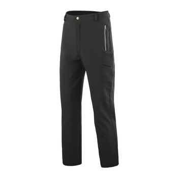 Тактичні штани Lesko для B001 S Black чоловічі осінньо-зимові на флісі