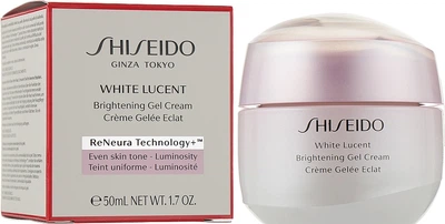 Осветляющий гель-крем для лица - Shiseido White Lucent Brightening Gel Cream 50ml (614769-7133)