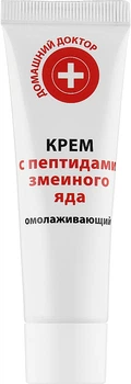 Крем для обличчя з пептидами зміїної отрути "Омолоджувальний" - Домашній доктор 30ml (916093-2977)
