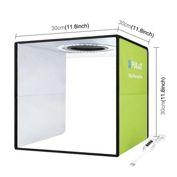 Лайткуб фотобокс Puluz PU5032G 30x30x30см