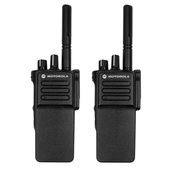 Комплект 2 шт Военная специализированая цифровая рация Motorola DP4400e VHF Li-Ion 2100 мАч