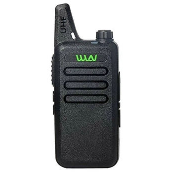 Портативная миниатюрная рация WLN KD-C1 UHF 5 Вт 1000 мАч до 5 км Черная