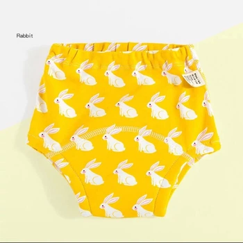 Тренировочные трусики Kiddie Widdie Rabbit 6-ти слойные муслиновые 13-16 кг рост 100 см