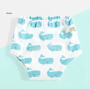 Тренировочные трусики Kiddie Widdie Whale 6-ти слойные муслиновые 13-16 кг рост 100 см