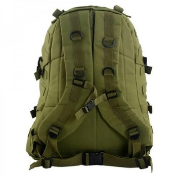 Тактичний штурмовий рюкзак Assault Belt M-11 Oxford 600D (з системою MOLLE) 40 літрів Оливковий