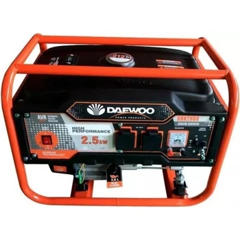 Генератор бензиновый 2,5 кВт Daewoo GDK2800