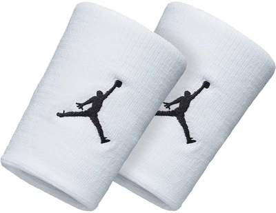 Напульсники Nike JORDAN JUMPMAN WRISTBANDS 2 PK (J.KN.01.101.OS) Белые (887791157775)