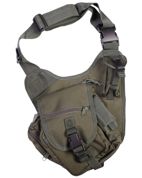 Сумка на плечі KOMBAT Tactical Shoulder Bag, оливковий, 7л