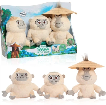Игровой набор JAKKS Pacific Disney Raya and the Last Dragon Chattering Ongis Plush Райя и дракон Плюшевые Онги (12526)