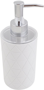 Дозатор для рідкого мила Trento Piramide white білий (Tr50563)