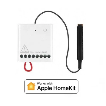 Двоканальний модуль реле Aqara Wireless Relay Controller Apple Homekit (LLKZMK11LM)