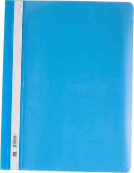 Швидкозшивач пластиковий Buromax А4 блакитний (BM.3311-14)