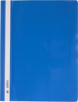 Швидкозшивач пластиковий Buromax А4 синій (BM.3311-02)