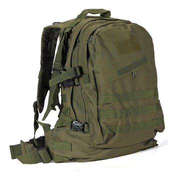 Міцний рюкзак для риболовлі, полювання, туризму Molle Assault B01 олива, 40 л