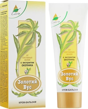 Крем-бальзам "Золотой Ус" с экстрактом окопника - Эликсир 75ml (420371-38718)
