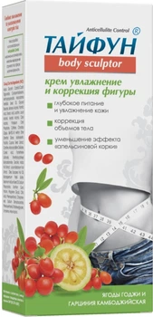 Крем для тела "Тайфун, увлажнение и коррекция фигуры" - ФитоБиоТехнологии Тайфун 200ml (352357-23239)