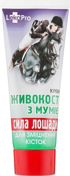 Крем "Сила коня" Живокіст з муміє - LekoPro 75ml (282263-28065)