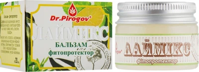 Бальзам фитопротектор "Лаймикс" - Dr.Pirogov 20ml (332591-38758)