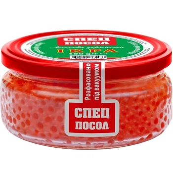 Ікра горбуші СПЕЦПОСОЛ 180 г
