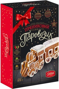Коржі оригінальні Деліція Пряниковий паровозик 870 г. (4823102500386)
