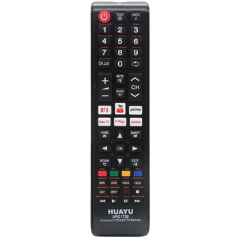 Універсальний пульт для телевізора HUAYU URC1728 до ERGO, KIVI, SATURN, HISENSE, SUPRA