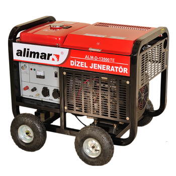 Генератор дизельный Alimar ALM-D-13500TE 13,5 кВА, 3 фазы, электростартер, Турция