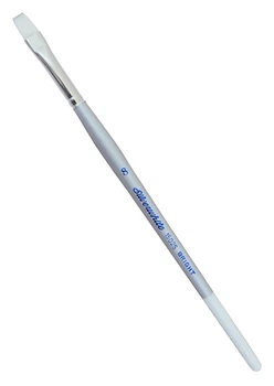 Кисть плоская синтетическая Silver Brush 1502S Silverwhite № 8