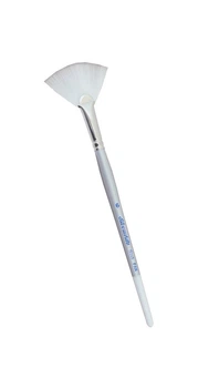Кисть веер Brush Silverwhite 1504S № 6 (10мм)