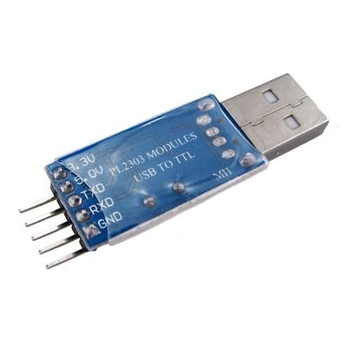 Конвертер USB PL2303 - RS232 TTL TX/RX/GND Arduino Atmega