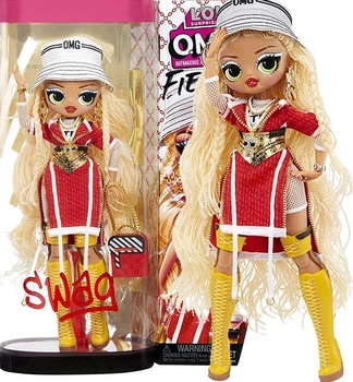 Кукла L.O.L. Surprise! O.M.G. 707 Fierce SWAG - ЛОЛ ОМГ Cваг Леди Ди-Джей Свег (585244) Игровой набор LOL