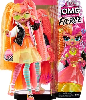 Кукла L.O.L. Surprise! O.M.G. 707 Fierce NEONLICIOUS - ЛОЛ ОМГ Леди НЕОН - Неонлишес (585268) Игровой набор LOL