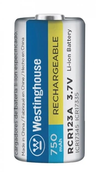 Акумулятор Westinghouse RCR123A/16340 3,7V 750mAh Li-ion