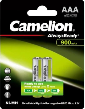 Акумулятор CAMELION R 03/2bl 900 mAh Ni-MH