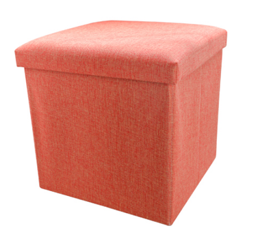 Тумба-пуф розкладний Stenson R88093 25*25*24см orange