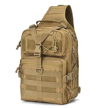 Сумка-рюкзак тактическая A92 800D Molle 20л койот для экстремальных условий