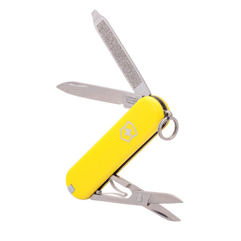 Складаний швейцарський ніж Victorinox Vx06223.8 Classic SD 7 функцій 58 мм жовтий